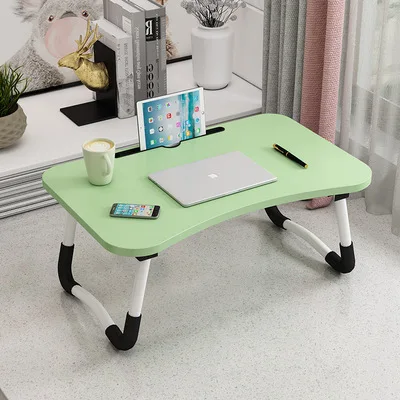 Portable Wood Laptop Table for Bed From China Folding Computer Desk  Small Computer Desk  Computer Desk in Bed