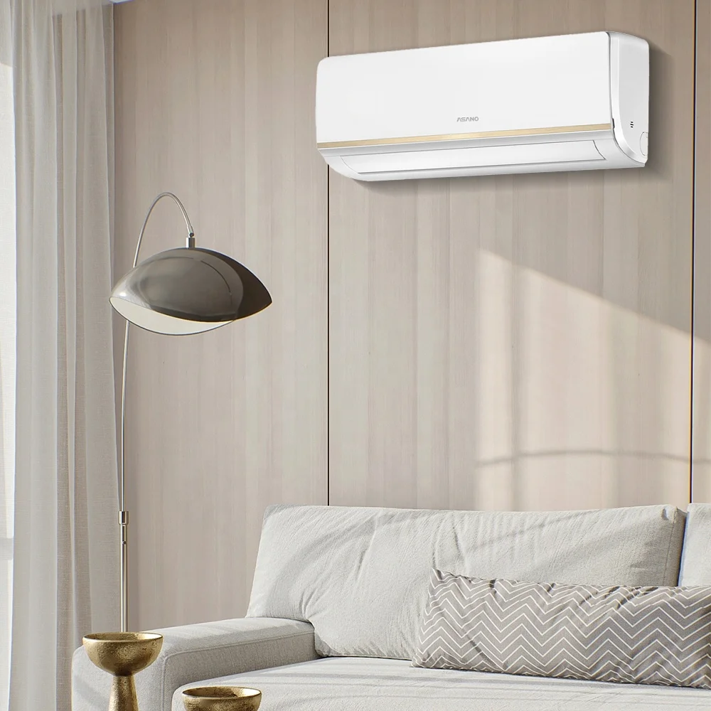 high end 9000BTu 2500W Fix speed AC supplier High Energy level R32&R40A Refrigerant air conditioner with free spare parts