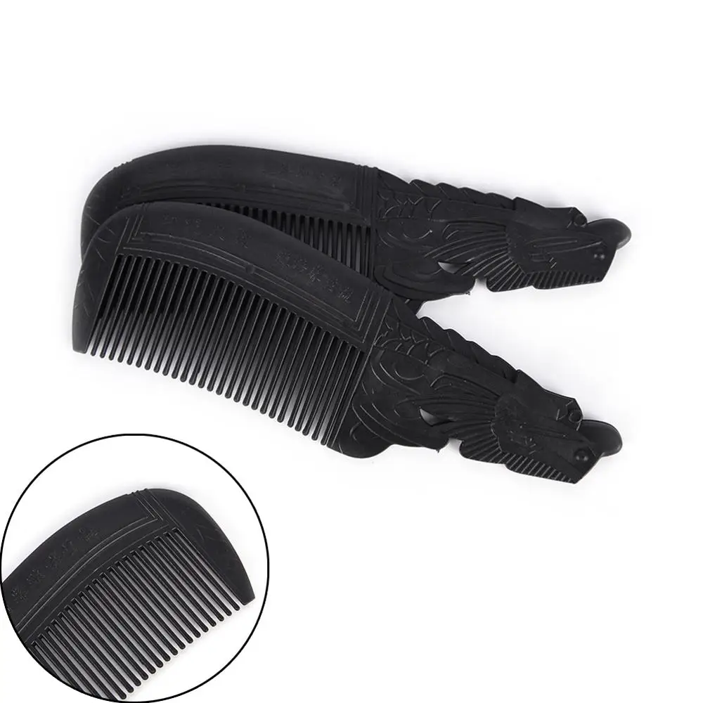 New Black Magnetic Activity Of Nano Health Care Tourmaline Energy Comb Natural Germanium Stone Comb