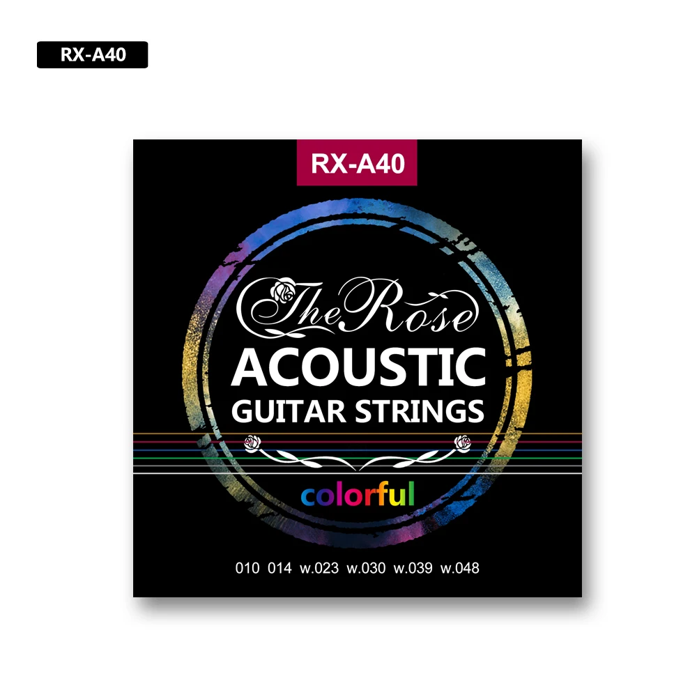  Guitar accessories accept OEM colorful nylon string for acoustic