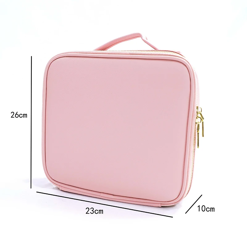 Custom Wholesale High Quality Portable Cosmetic Bag Makeup Case Travel Make Up Bag