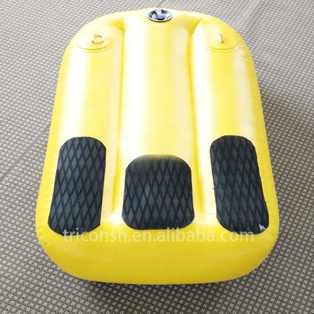  Hot Sale Sports Equipment Inflatable Snow Plastic Sled Adult Winter Ski For