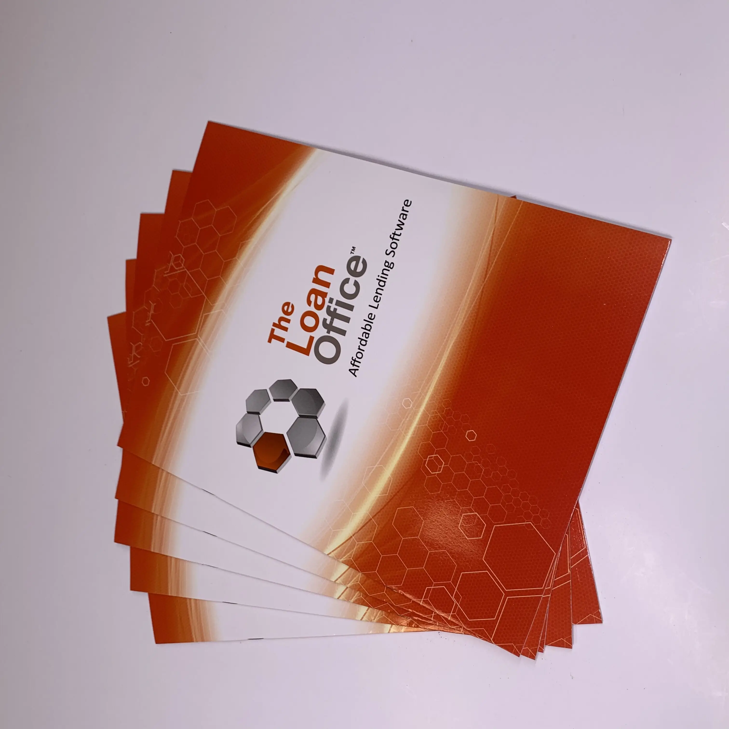 Saddle-stitch product brochure pamphlet printing Catalog Printing Custom Design