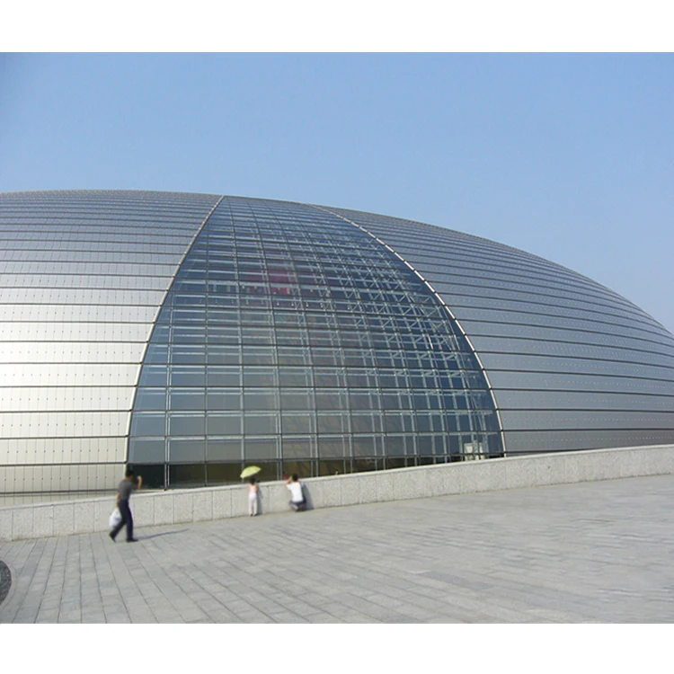 Curved Hyperbolic Building Materials Metal Wall Cladding Cladding Wall Panels Exterior