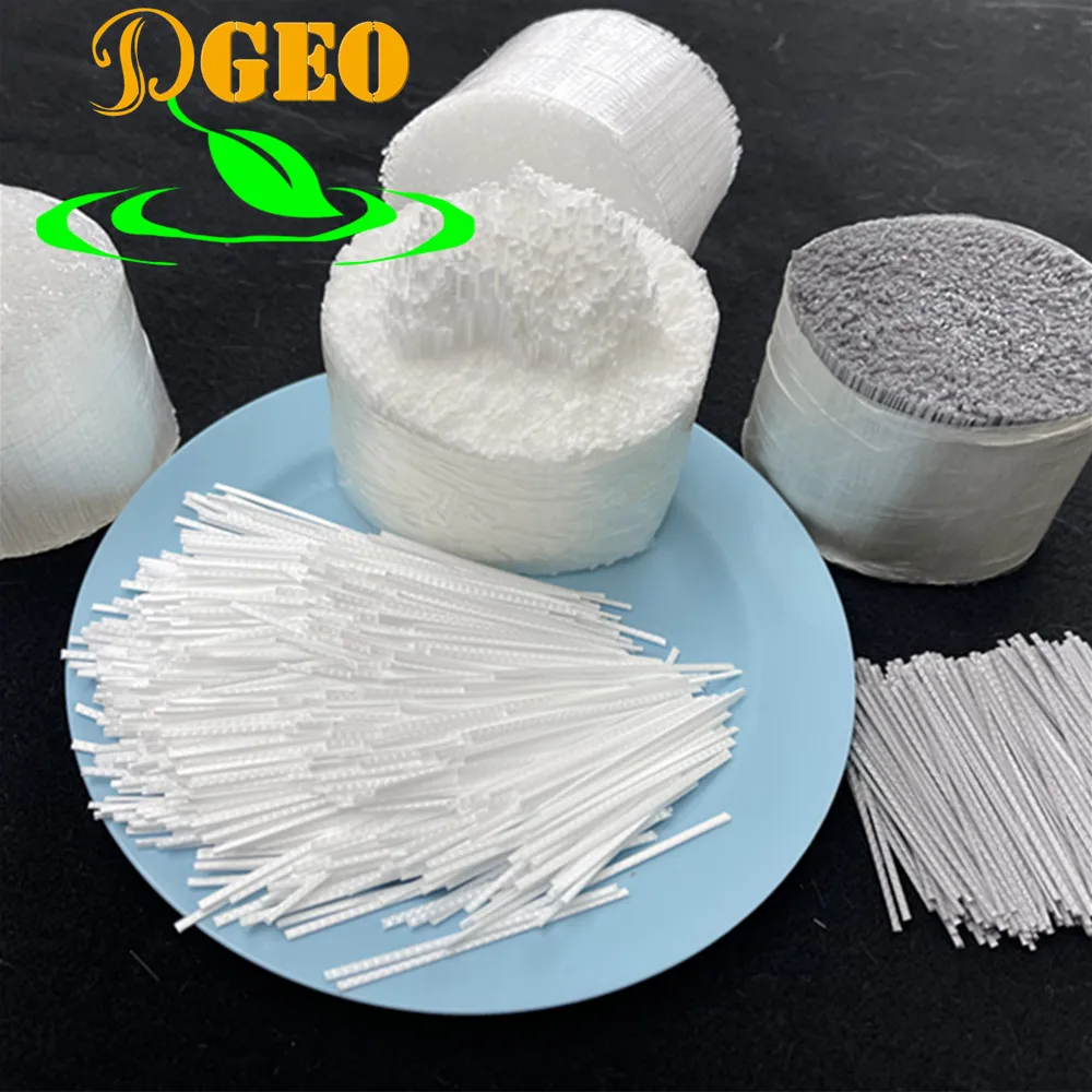 Fibras De Polipropileno Para Concreto 100% Virgin Grade Polypropylene PP Fiber for Cement Concrete