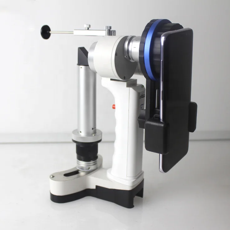 NPEYE001 Optical and Ophthalmic Digital Handheld LED Portable Slit Lamp Microscope