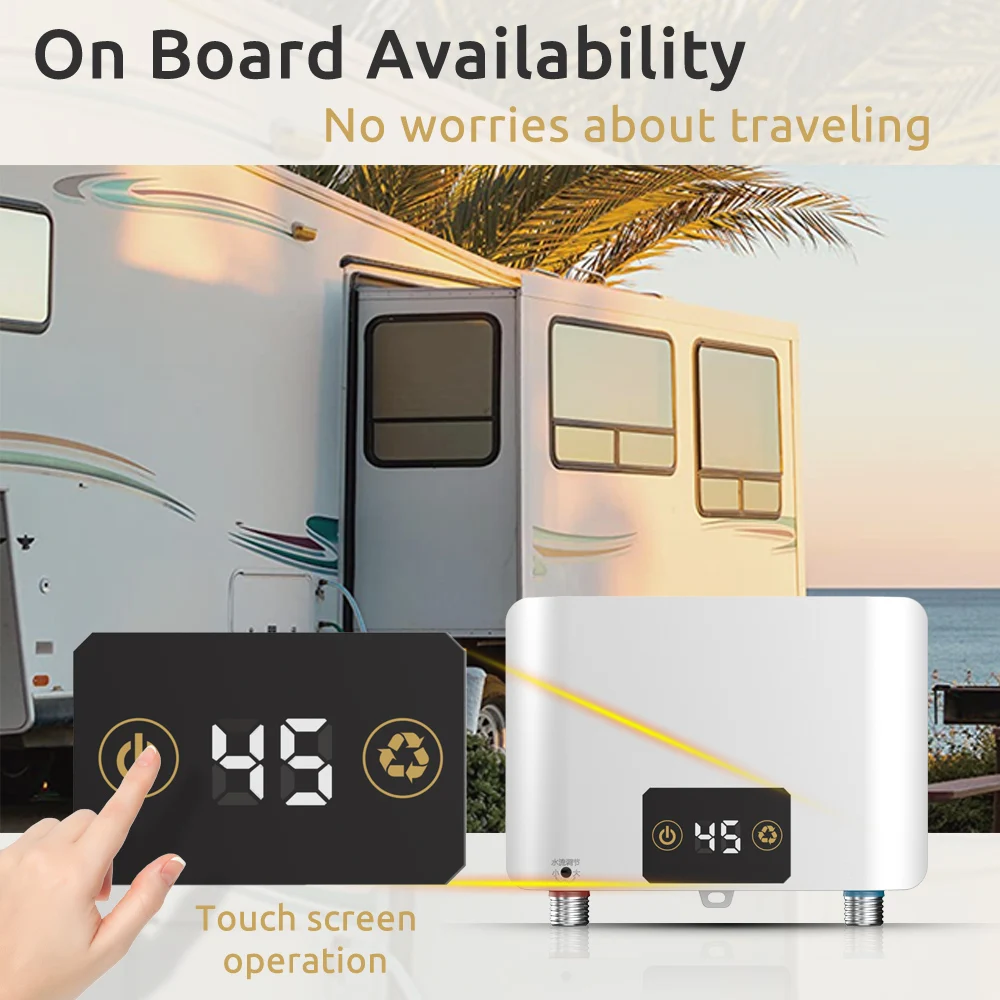 2022 Factory wholesale Hot 110-240v dc Instant Water Heater Tankless Water Heater Electric Water Heaters