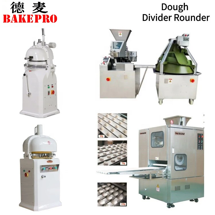 Bun Divider and Rounder 1900 3800 Pcs 5400 Pcs 7200 Pcs Burgers Per Hour Automatic Hydraulic Bread Dough Dividing Machine