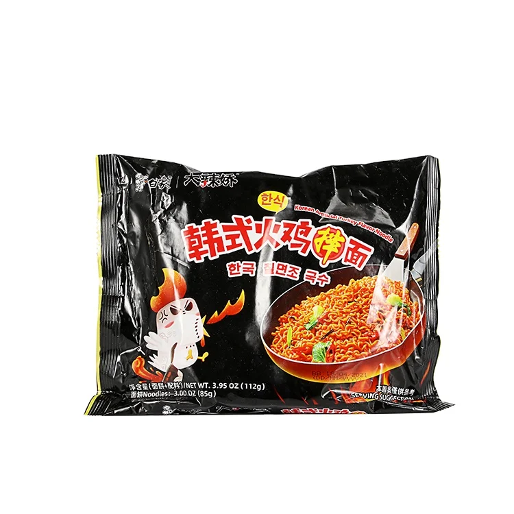  BaiXiang оптовая продажа корейский стиль искусственный пряный вкус индейки 5 в 1 лапша быстрого