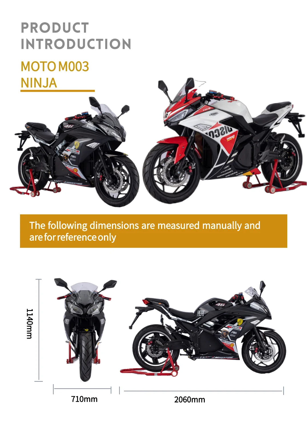 Super Powerful 6000W 72V Electric Motorcycle 2000W Road Racing Scooter Long Range