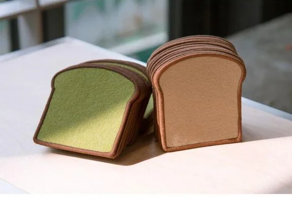 Preferred thermal insulation pad desktop thermal insulation anti scald durable dirt resistant high color felt coaster