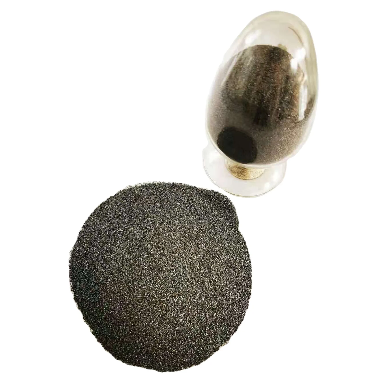 High self-opening rate ladle bottom molten steel drainage sand