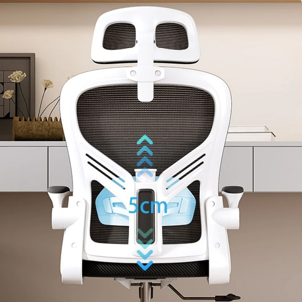 modern high back relax executive computer desk chair swivel full mesh ergonomic office visitor chair with headrest