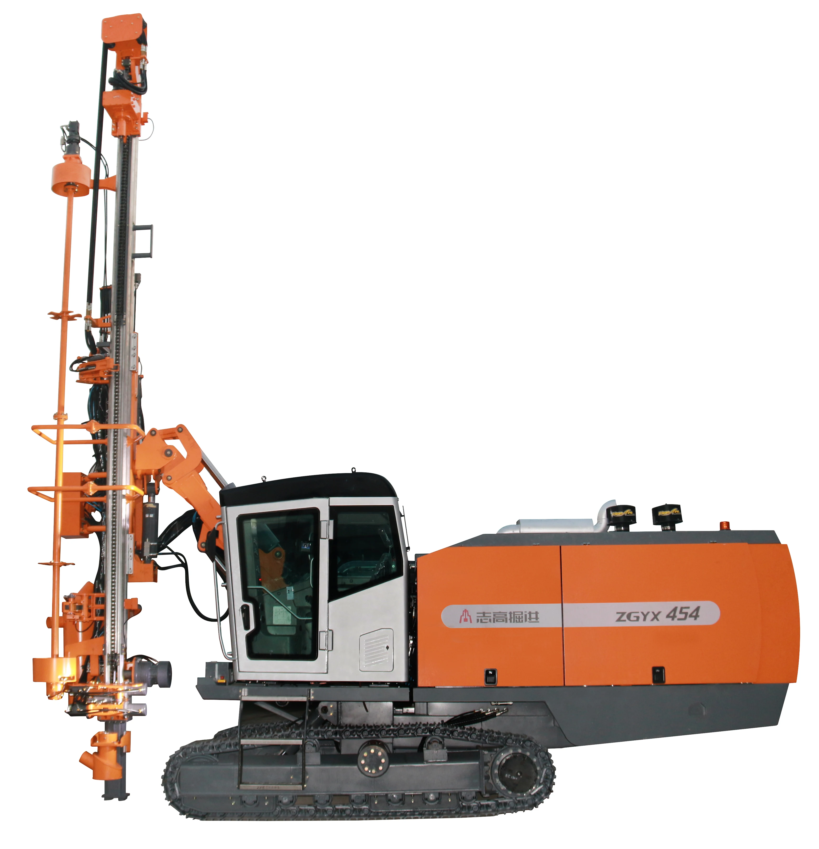 ZGYX-454 mine dth drill rig integrated down the hole drill rig for open use