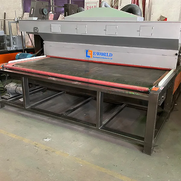 Top quality Good Lowest Price Continuous Dustless Glass Sanding Machine With Endless Speed Conveyor