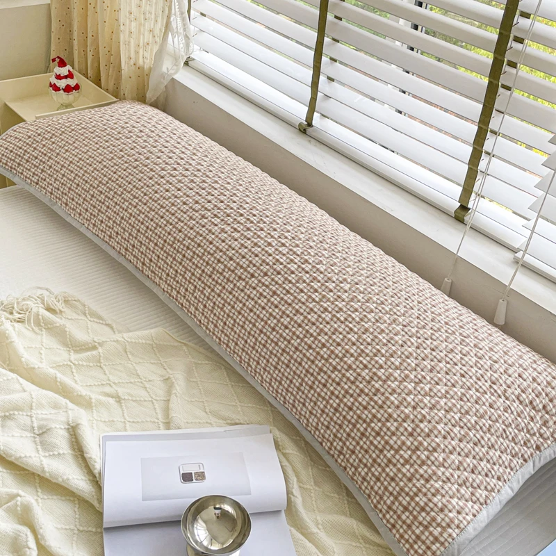 Long King size 3 layers Cotton waterproof anti-mite pillows cushions