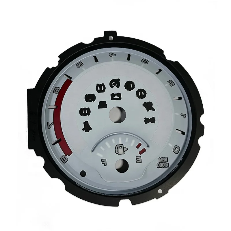 Screen Printing Manufacturer Supply Gauge Face Replacement Dials For Cluster