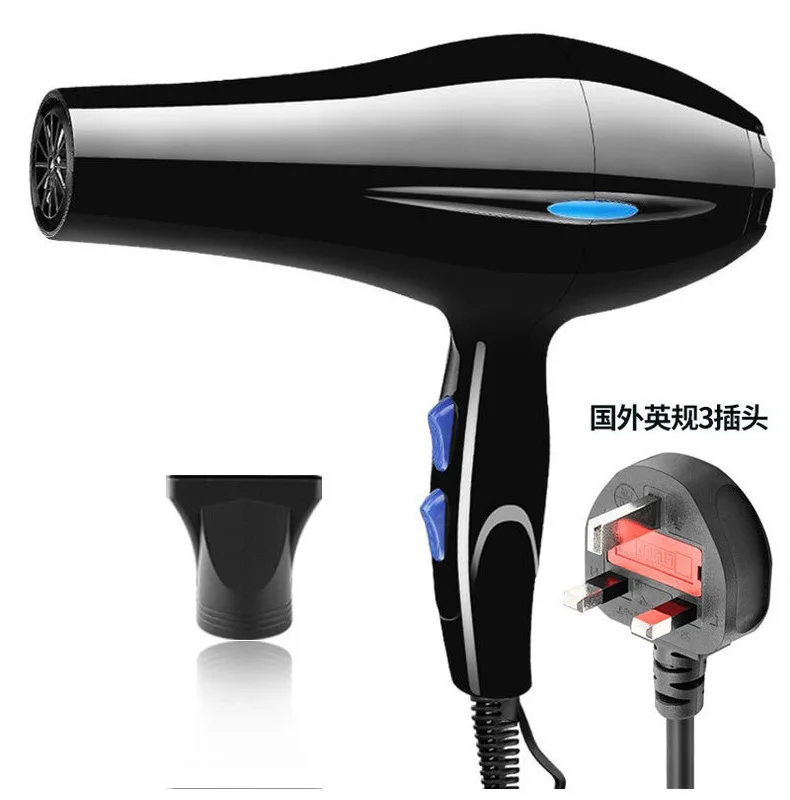 High Efficiency Powerful Salon AC Motor Hair dryer blowdryer Household hotel Hair Dryer Manufacturer customized