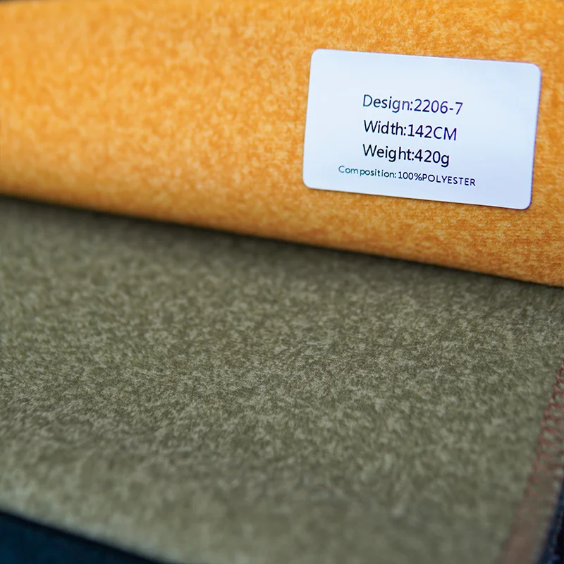 2022 Chinese manufacturer Printed  Mosha velvet Wholesale High quality new design velvet sofa fabric