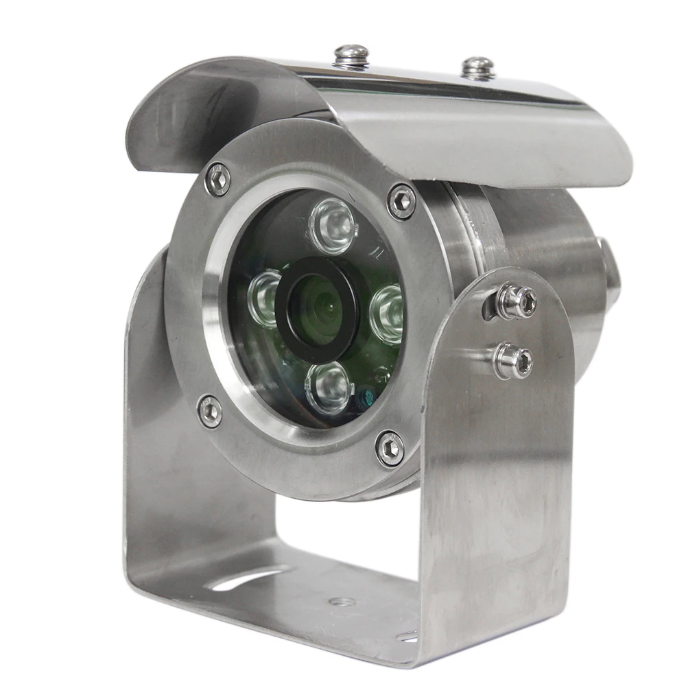 customized oil tanker explosion proof stainless steel housing cctv camera