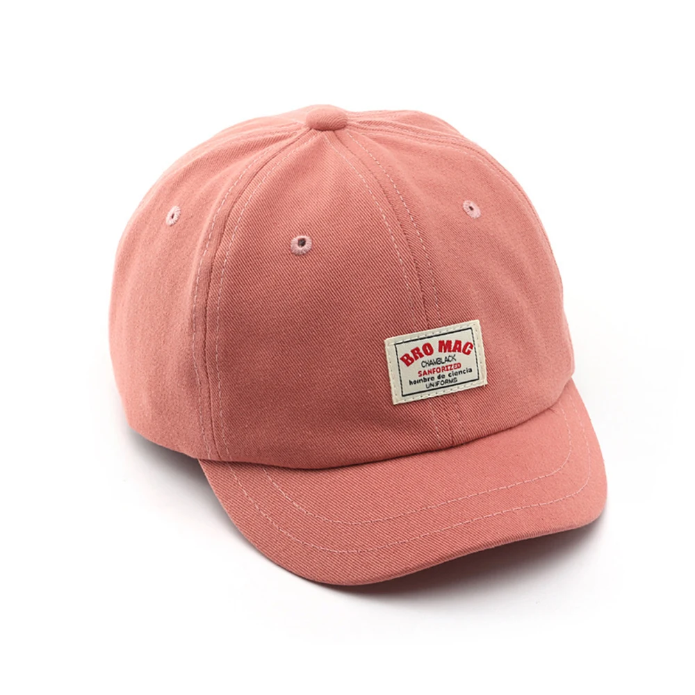 Custom Short Flip Upward Soft Brim Baseball Cap Hat