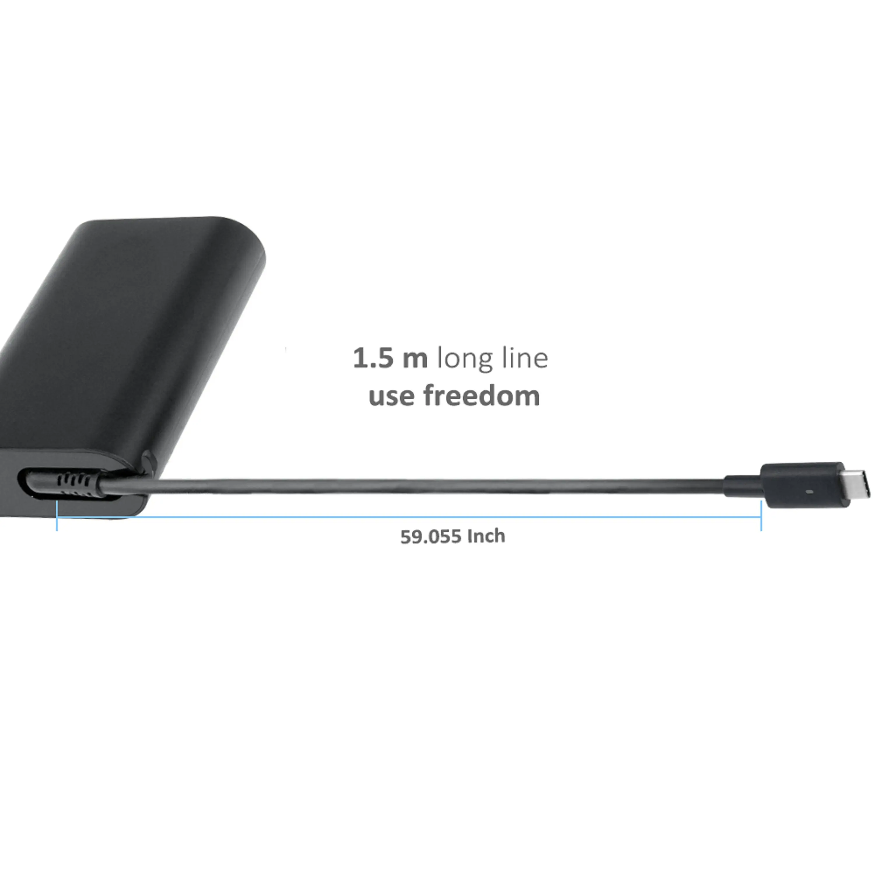 90 Вт 65 45 30 USB TYPE-C PD зарядное устройство 9V/15V/20V 1.5A ~ 3A ac адаптер питания для ноутбука