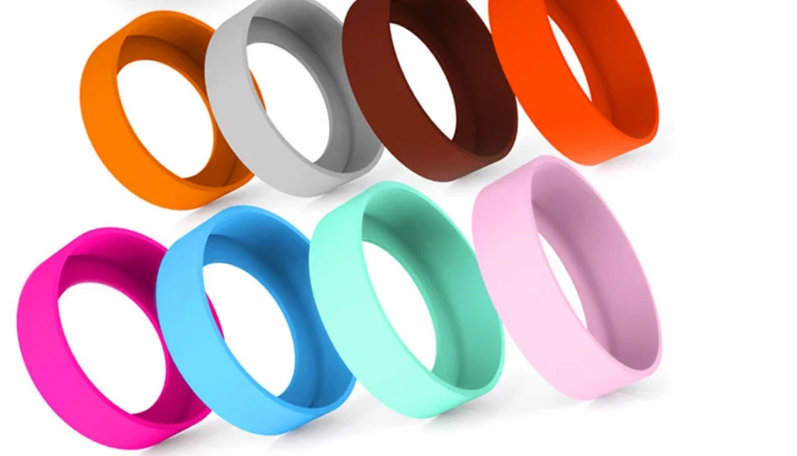 65mm 70mm silicone bumpers silica gel cover silicone bottom cover bumper case for skinny cup tumblers rubber bottom