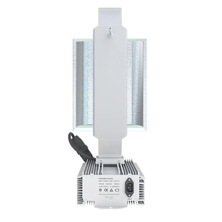
1000W HPS Double Ended Grow Lights Fixture with Dimmable Ballast for hydroponic 