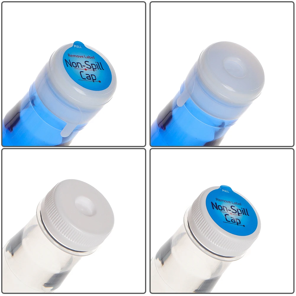 Non Spill Bottle Caps For 55mm Bottle Water Dispenser Caps Food Grade Silicone 5 Gallon Reusable Water Jug Cap