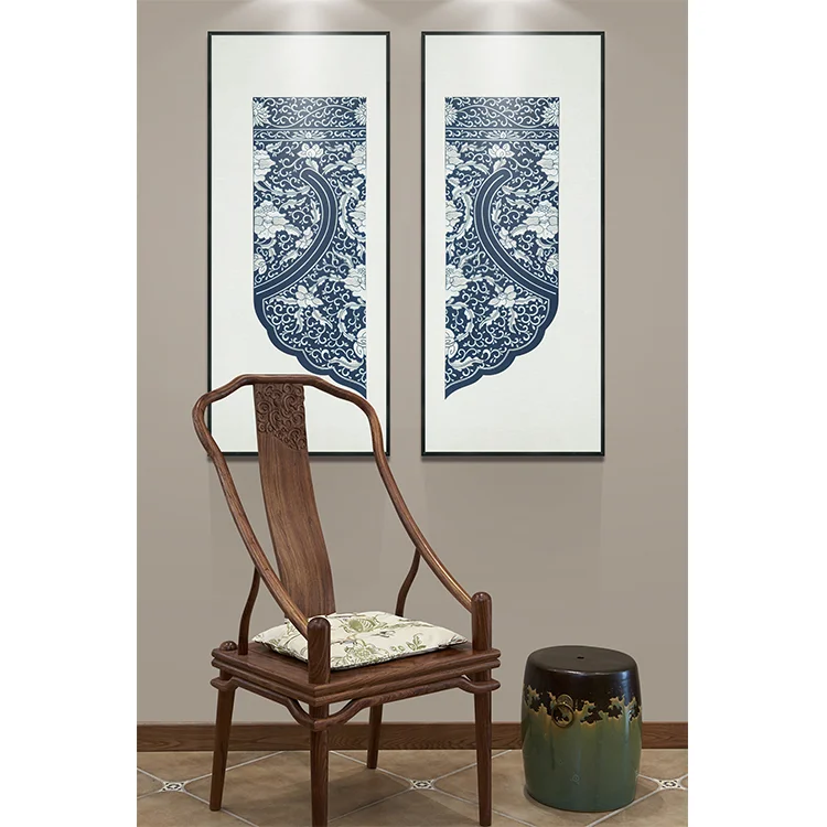Guanpai new Chinese style Su embroidery embroidery light luxury modern decoration hanging paintings