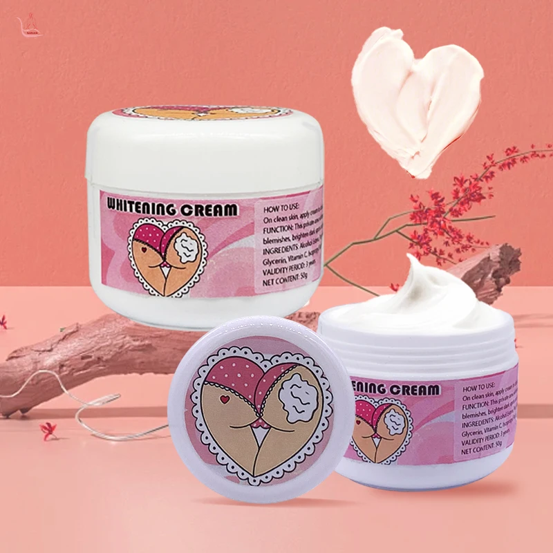 Fast Whitening Cream Dark Inner Thighs Bikini Area Brightening Bleaching Cream for Private Part