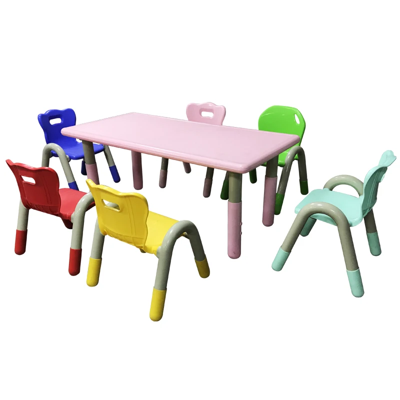 Student Study Playing Plastic Play School Furniture Kindergarten  Kids Chair