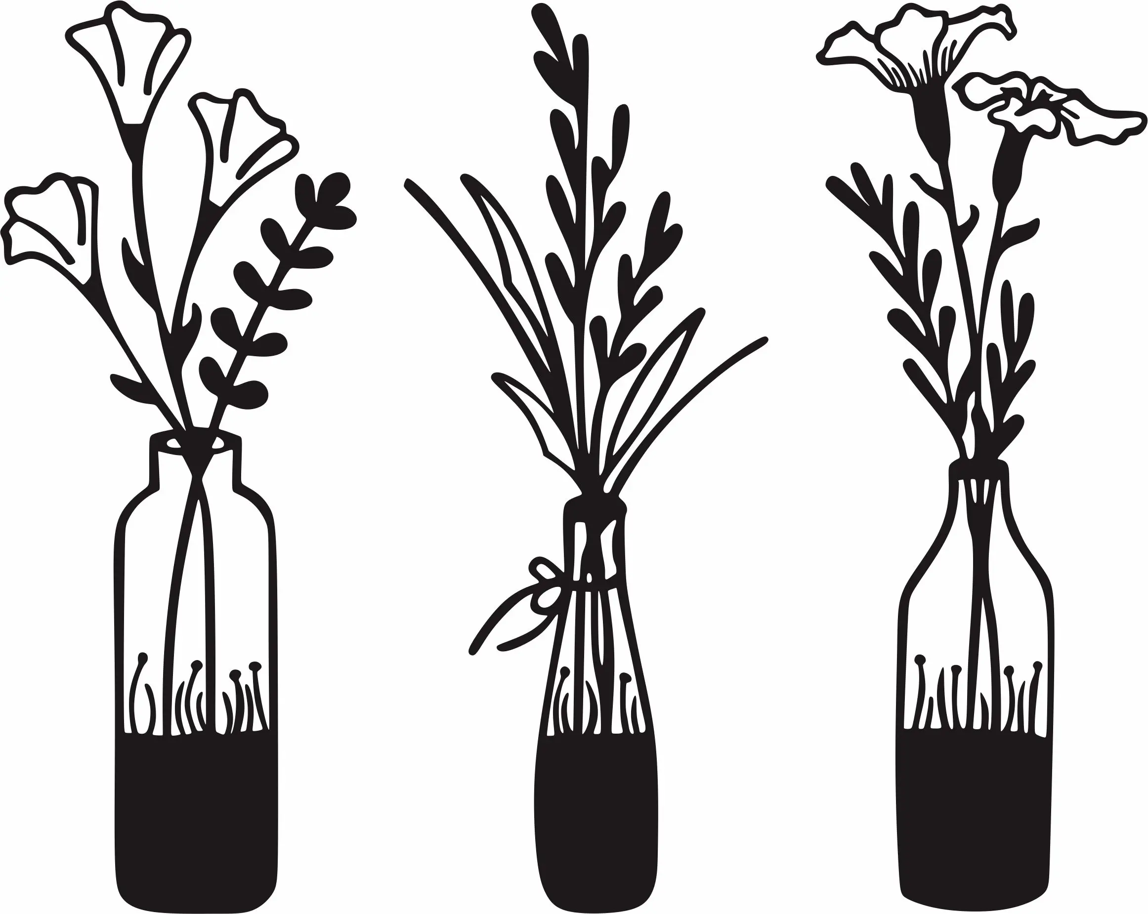 Custom Laser Cut Metal Leaf Modern Wall Art Metal  For Living Room Hallway Home Decor