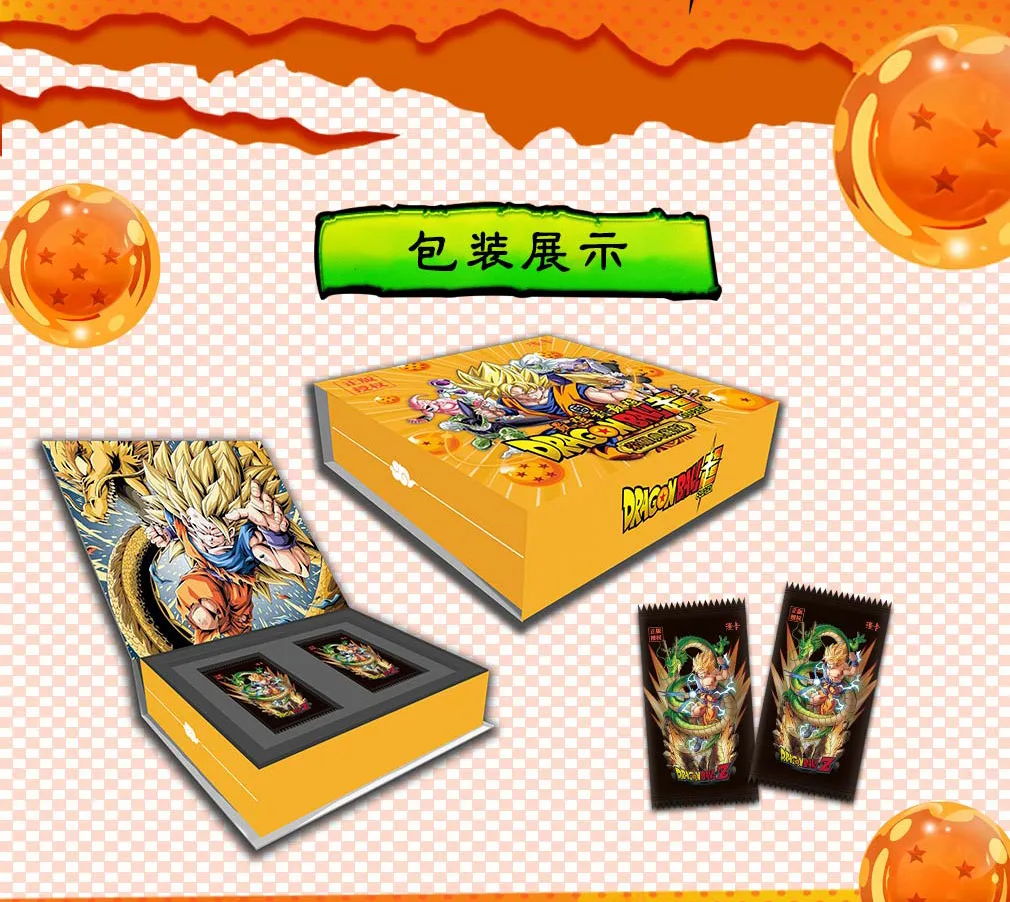 Оригинальная аниме-фигурка google 36 коробок оптовая продажа карточка SSP DRAGON BALL фигурка Сон Гоку Вегета IV детские игрушки подарки игровые