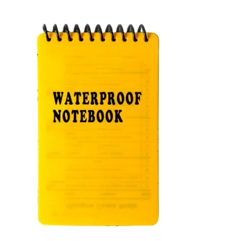2024 Custom Paper School Spiral Notebook Waterproof Notebook