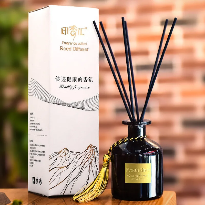 Wholesale 50ml 100ml 150ml 250ml reed diffusion bottle custom logo and glass bottle color