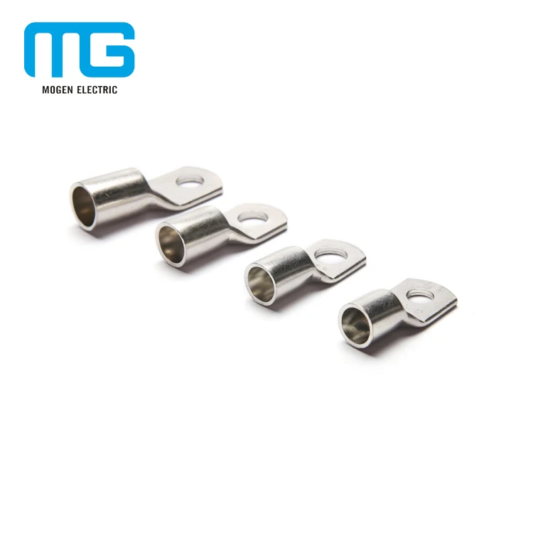 Non Insulated Perforated Quick Spade Crimping Tool Wire Terminal Connectors