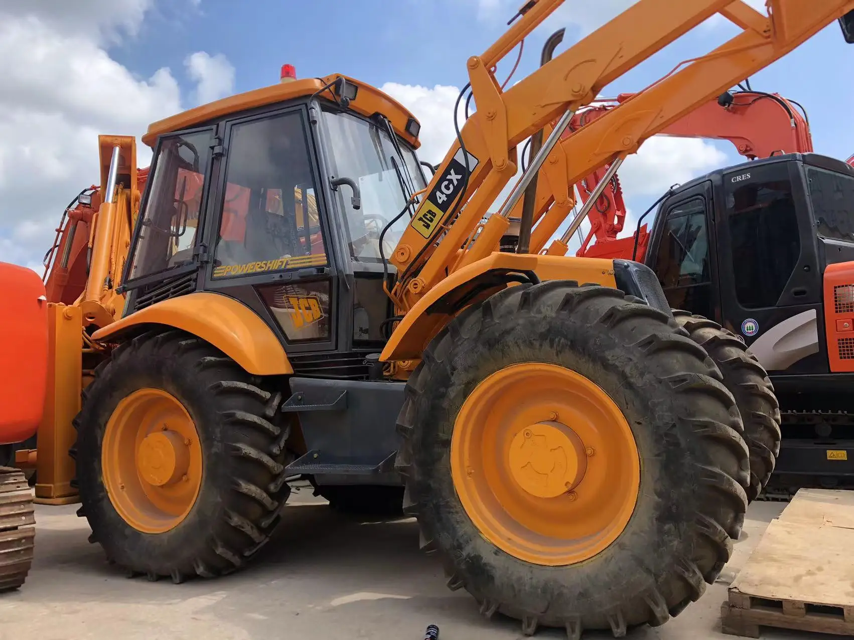 Новый экскаватор-экскаватор погрузчик 4x4 JCB 4CX 3CX дешевая низкая цена
