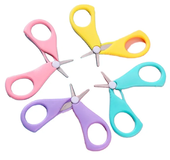 
New Design Hot Selling Baby Product Multifunctional Infant Baby Scissors 