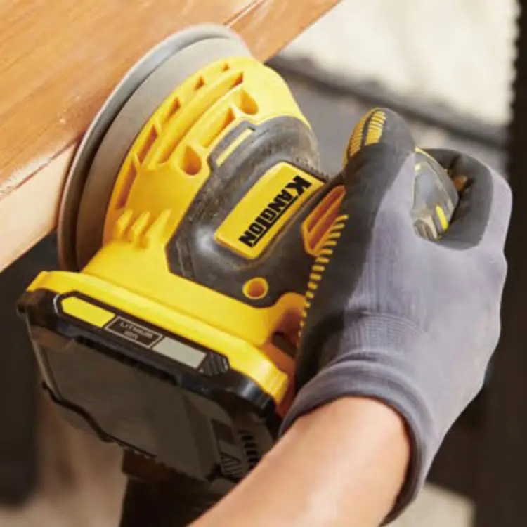 20V cordless rotary sander with dust self-collection electric sander with dust port