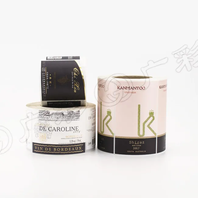 Рулон клейких этикеток Печать услуги индивидуальный дизайн печатные клейкие наклейки от фабрики этикеток Гуанчжоу