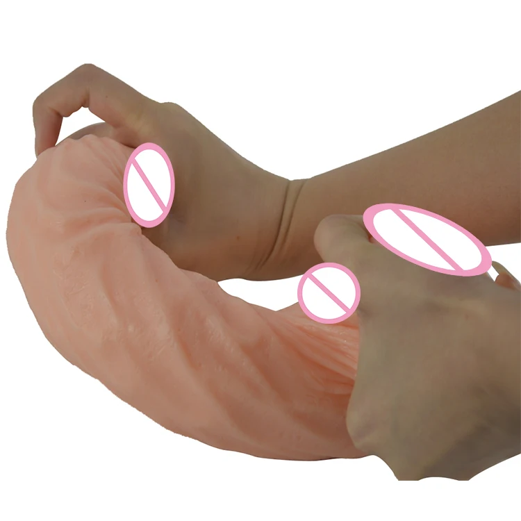 Sampro 11inch factory price Big Black dildo G-Spot PVC Penis with Suction Cup Dildo Realistic Big Dildo for women