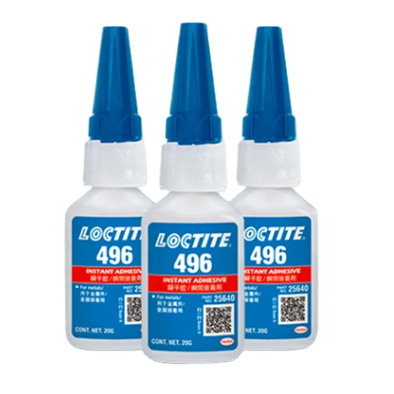 Henkel Loctite 496 20g Instant Adhesives&Sealants Cyanoacrylate bond superglue  for metal rubber plastic