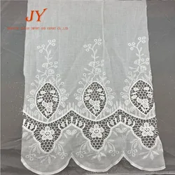 customized design service available small moq 100% Eco Friendly embroidery flowers cotton for sale in dubai