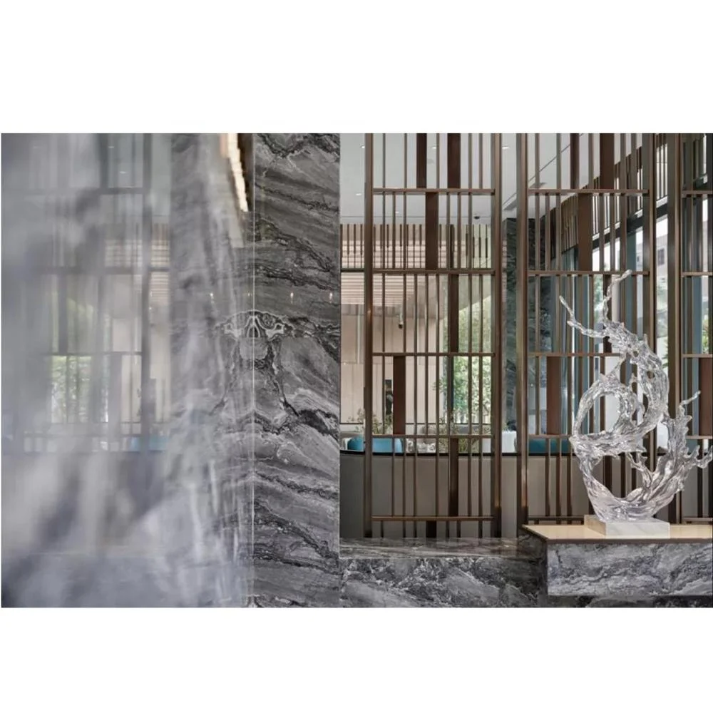 Hotel Restaurant Decorative Partition Metal Screen / Room Wall Divider