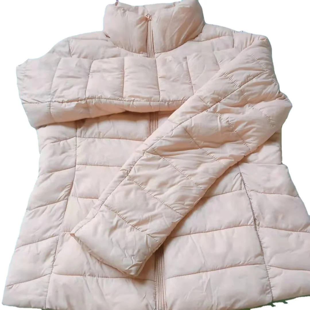 Used clothes bales hot selling second hand winter coats and jackets 45-100KG per bales  for women