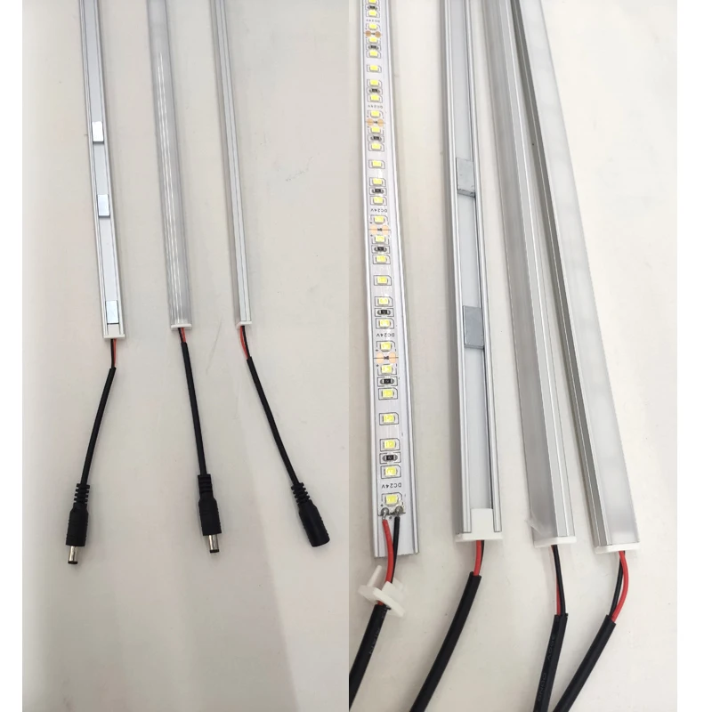 Supermarket store shelves display light magnetic blocks led aluminum strip light 2835 12v 30cm 50cm 100cm magnet strip light