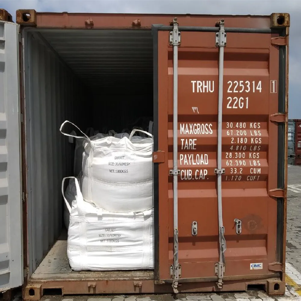 high purity sandblasting abrasive garnet with high quality