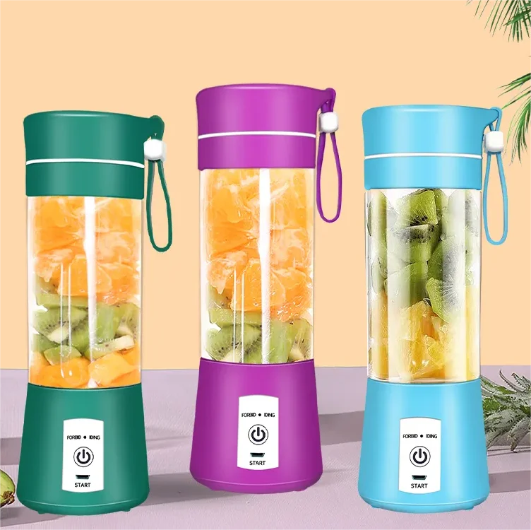 Travel Juicer Cup Portable Juicer Rechargeable Electric Mixer Juicer Wireless Mini Blender Mixeur