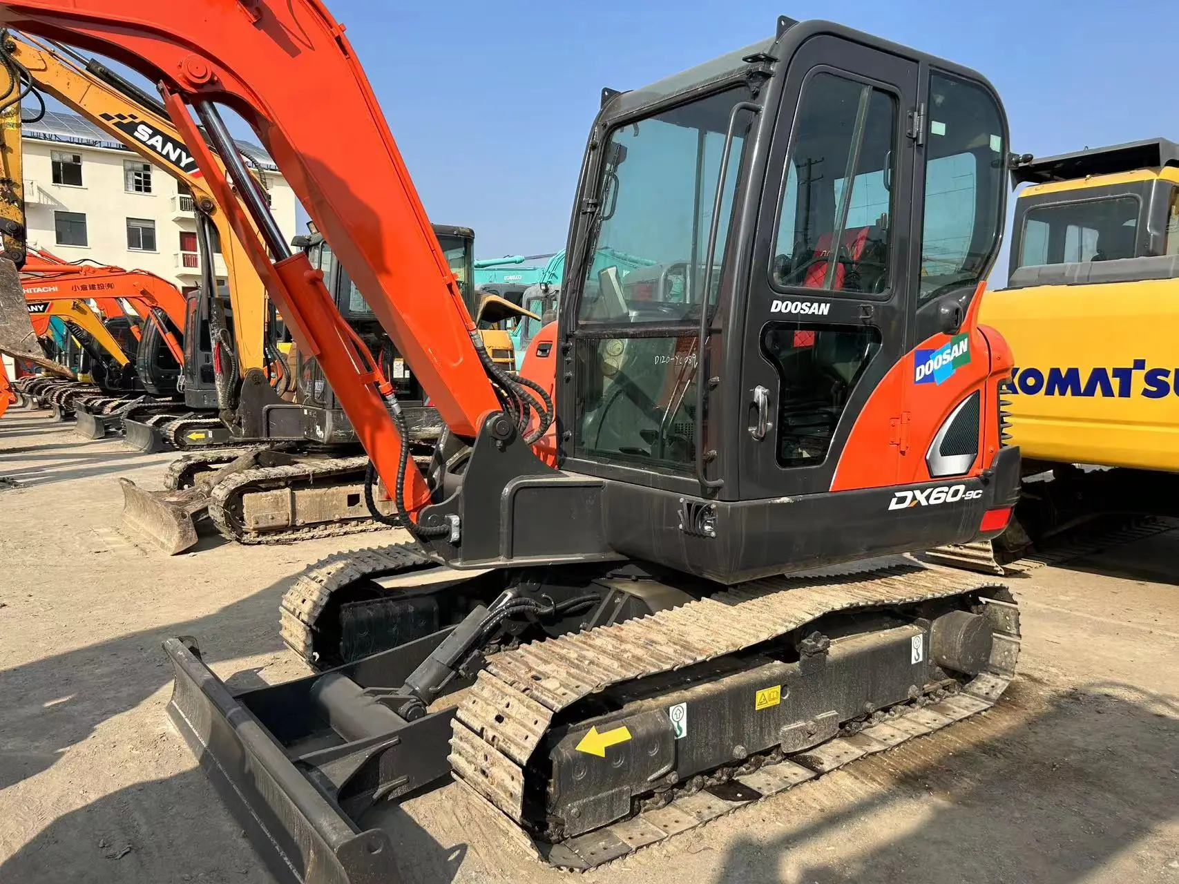 Multi function Mini excavator Used doosan dx60 dh60 doosan dx60-9 dh60 used Doosan 55 60 75 80